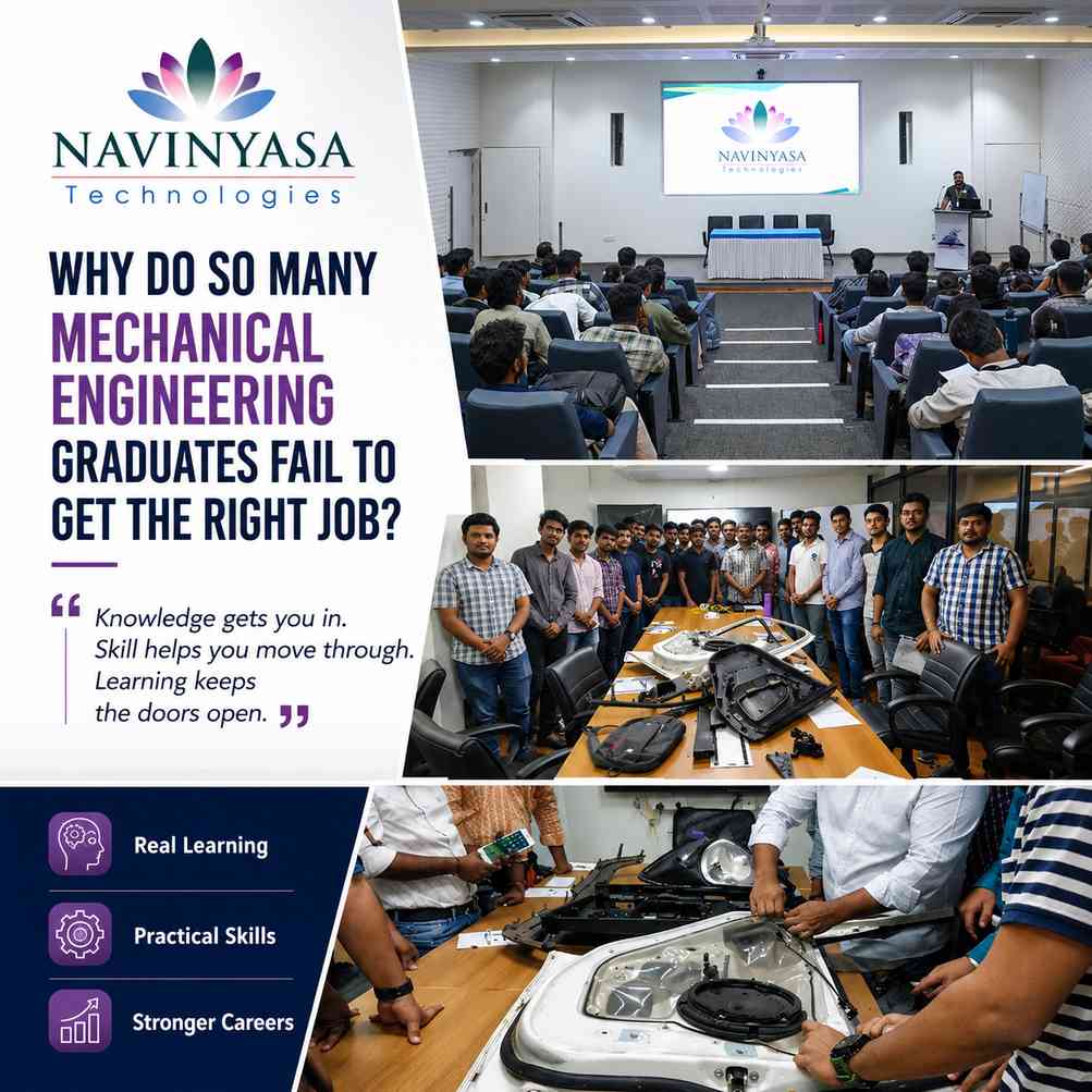 Why Do So Many Mechanical Engineering Graduates Fail to Get the Right Job?